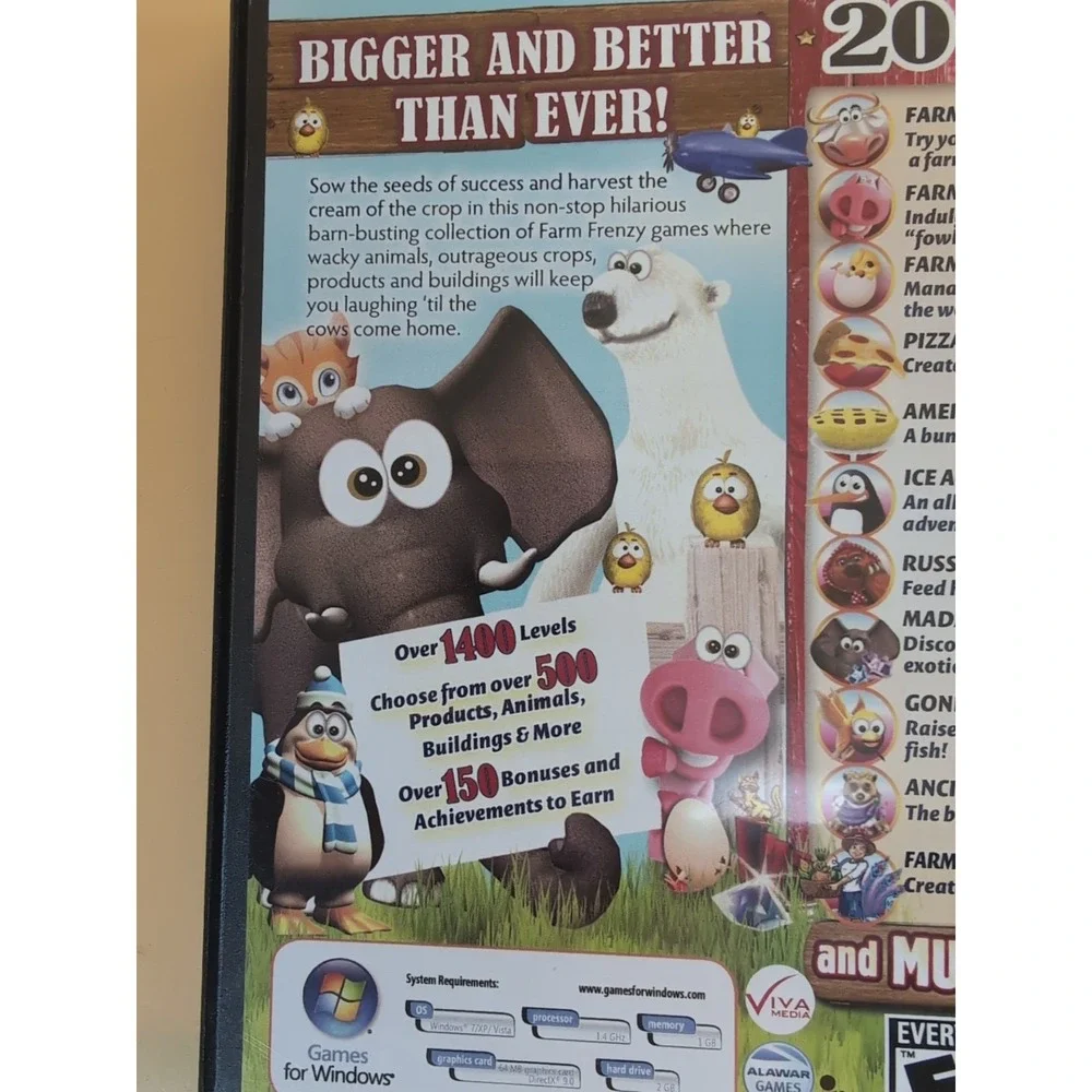 Farm Frenzy Forever (PC,‎ 2011)
